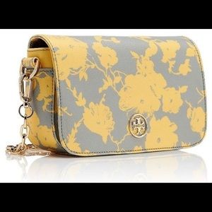 Tory Burch Robinson floral print cross body